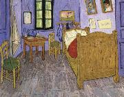 Vincent Van Gogh the bedroom at arles oil